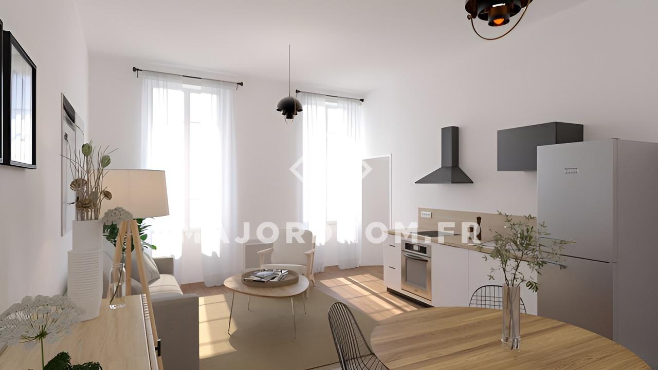 Vente Appartement 45m² 2 Pièces à Marseille (13006) - Agence Immobilière Majordhom
